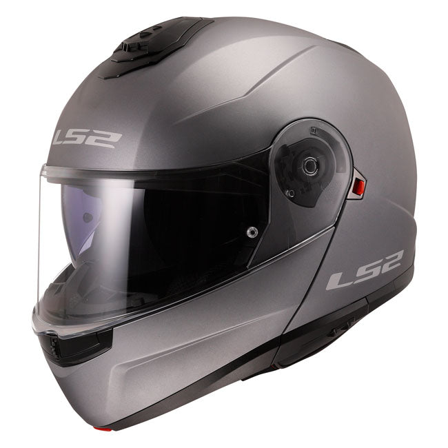 LS2 Strobe II helmet matt titanium HELMETS Ls2