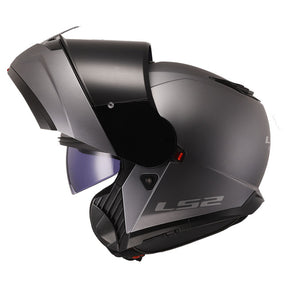LS2 Strobe II helmet matt titanium HELMETS Ls2