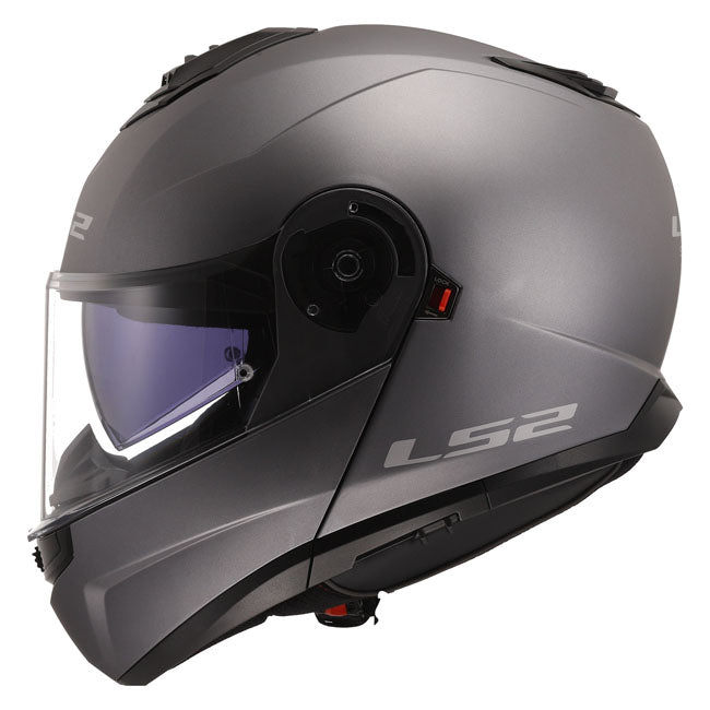 LS2 Strobe II helmet matt titanium HELMETS Ls2