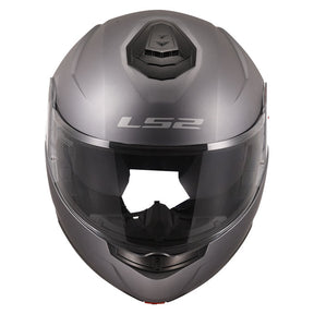 LS2 Strobe II helmet matt titanium HELMETS Ls2