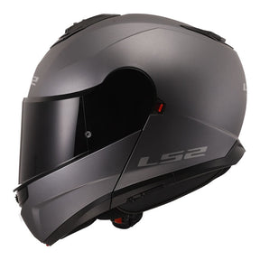 LS2 Strobe II helmet matt titanium HELMETS Ls2