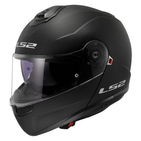 LS2 Strobe II helmet matt black HELMETS Ls2