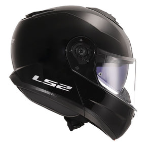 LS2 Strobe II helmet gloss black HELMETS Ls2
