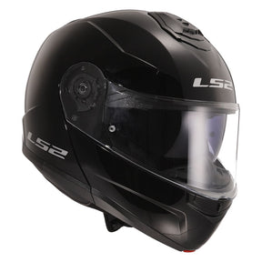 LS2 Strobe II helmet gloss black HELMETS Ls2
