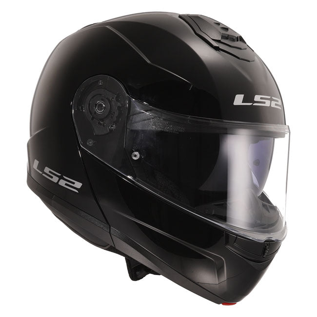 LS2 Strobe II helmet gloss black HELMETS Ls2