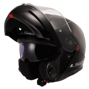 LS2 Strobe II helmet gloss black HELMETS Ls2