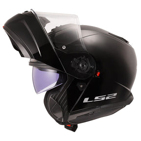 LS2 Strobe II helmet gloss black HELMETS Ls2