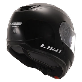 LS2 Strobe II helmet gloss black HELMETS Ls2