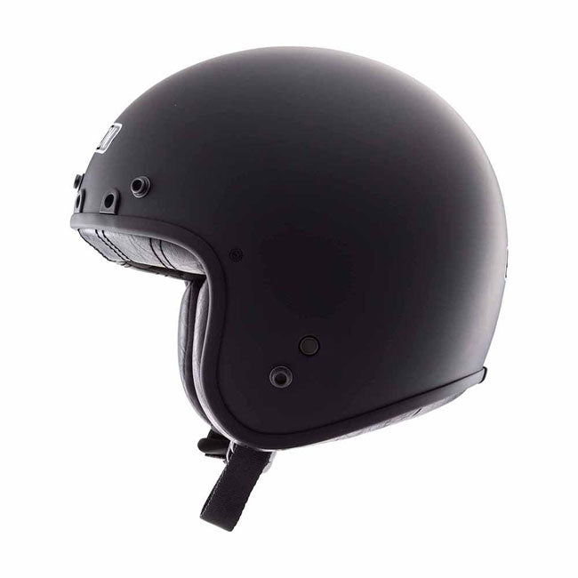 Simpson Chopper Helmet, Matte Black Open Face Helmet Simpson Helmets