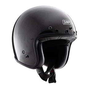 Simpson Helmets Chopper Helmet, Carbon Open Face Helmet Simpson Helmets S