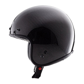 Simpson Helmets Chopper Helmet, Carbon Open Face Helmet Simpson Helmets