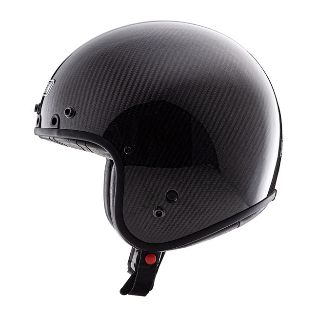 Simpson Helmets Chopper Helmet, Carbon Open Face Helmet Simpson Helmets
