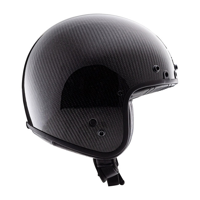 Simpson Helmets Chopper Helmet, Carbon Open Face Helmet Simpson Helmets