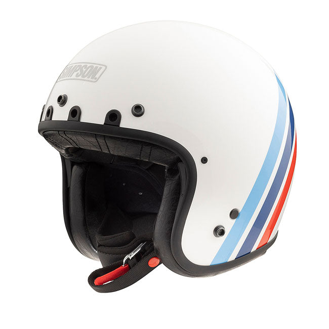 Simpson Helmets Chopper Helmet, Werke Open Face Helmet Simpson Helmets