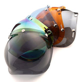 Simpson Bubble Visor for Chopper Mirror HELMETS Simpson