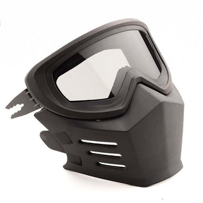 Simpson Mask for Chopper Black HELMETS Simpson