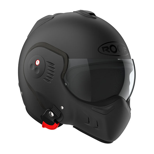 Roof Boxer Alpha Helmet Matt Black Helmets Roof