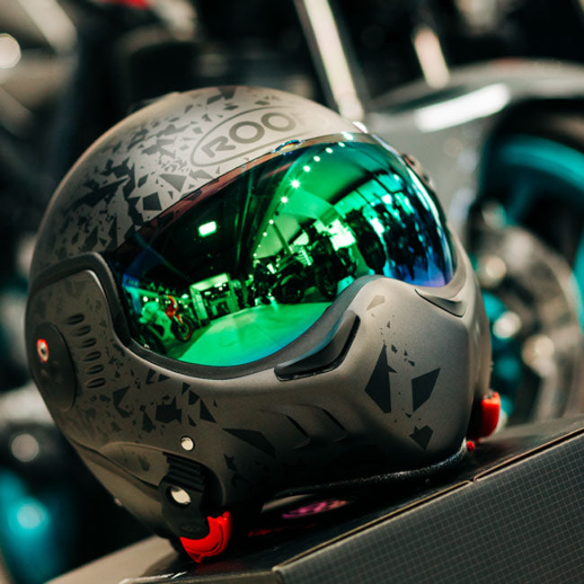 Roof Boxer Alpha Helmet Matt Graphite Helmets Roof