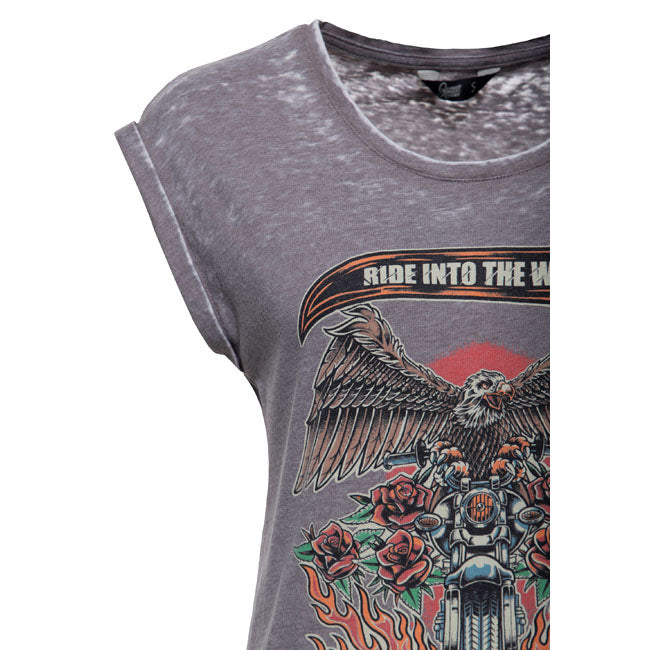 Queen Kerosin Ride into the wild t-shirt exalibur T-SHIRTS King Kerosin