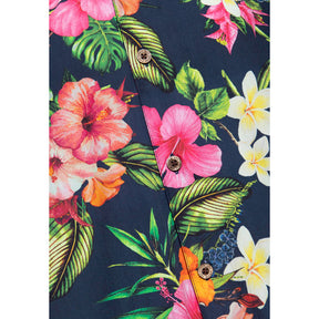King Kerosin Tropcial Flowers Hawaii Shirt Shirts King Kerosin
