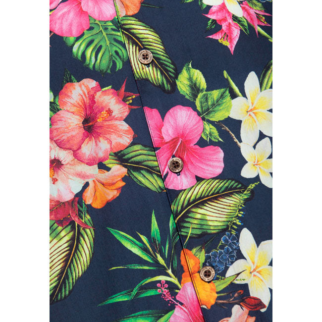 King Kerosin Tropcial Flowers Hawaii Shirt Shirts King Kerosin