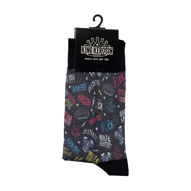 King Kerosin Motorcycle Tools Socks King Kerosin