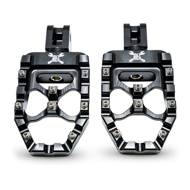 Burly Brand Mx Evolution Pegs (M8 Softail Passenger) Passenger Pegs Burly Brand