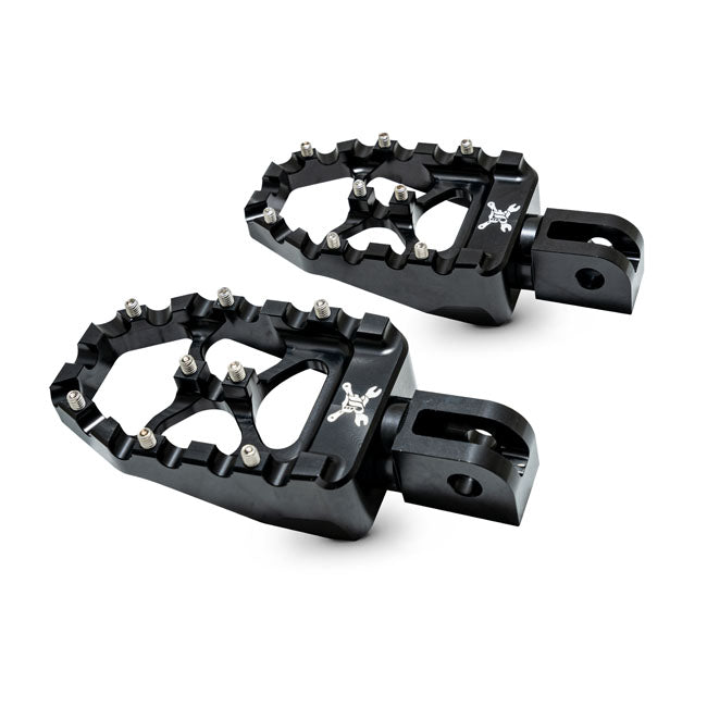 Burly Brand Mx Evolution Pegs (M8 Softail Passenger) Passenger Pegs Burly Brand