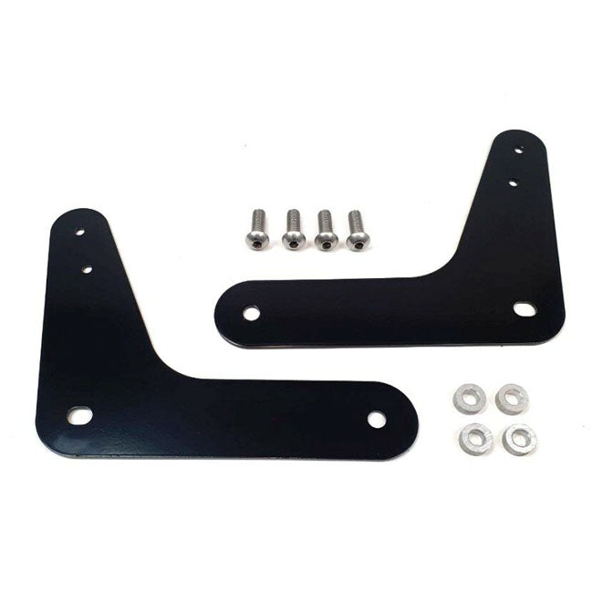 Westland Customs, Sissybar Side Plates. Black Sissy Bars Side Plates Westland Customs
