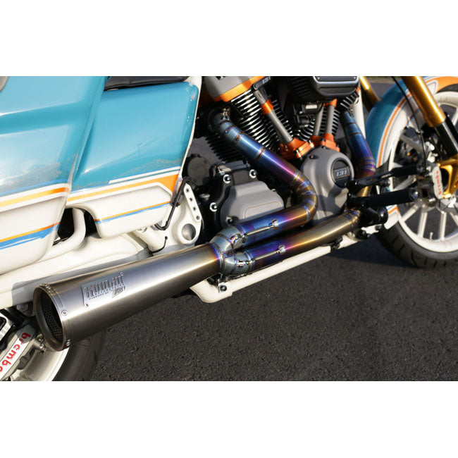 Kodlin, Next Level 2-1 exhaust system. Titanium Full Exhaust System Kodlin