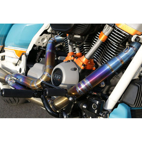 Kodlin, Next Level 2-1 exhaust system. Titanium Full Exhaust System Kodlin