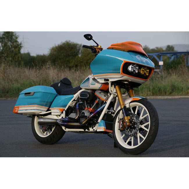 Kodlin, Next Level 2-1 exhaust system. Titanium Full Exhaust System Kodlin