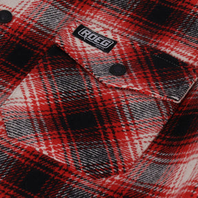Roeg Blaze Flannel Shirt Red Shirts Roeg