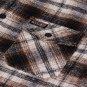 Roeg Blaze Flannel Shirt Brown Shirts Roeg