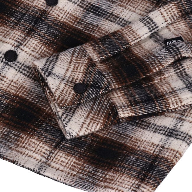 Roeg Blaze Flannel Shirt Brown Shirts Roeg