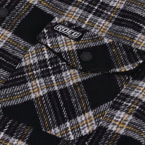 Roeg Blaze Flannel Shirt Gray Shirts Roeg