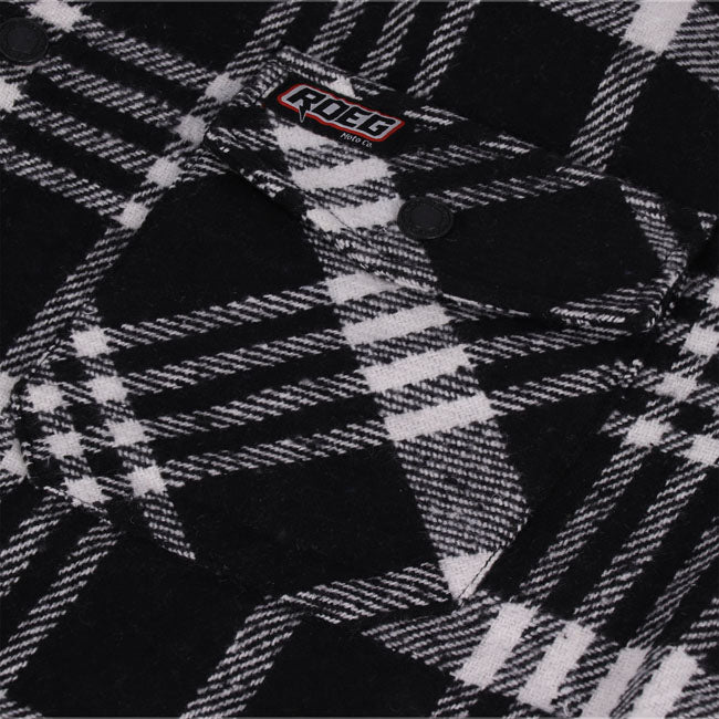 Roeg Blaze Flannel Shirt Black Shirts Roeg