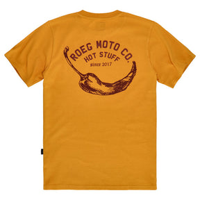 Roeg Pepper T Shirt Ochre T-Shirt Roeg