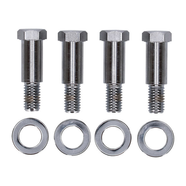 Mcs, Softail Shock Mount Kit. Chrome Shock Absorber Mount Kits Mcs