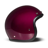 Dmd Retro Helmet, Purple Open Face Helmet Dmd XS