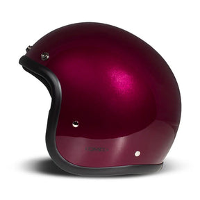 Dmd Retro Helmet, Purple Open Face Helmet Dmd