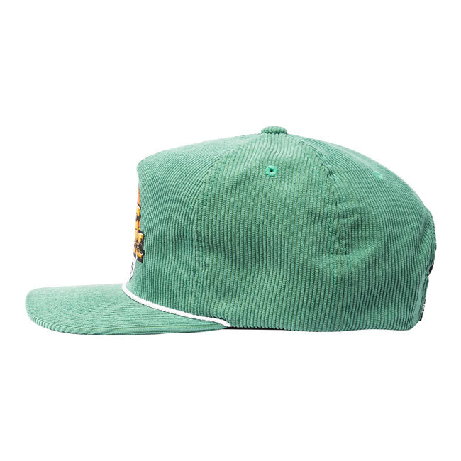 Loser Machine Sunset cap green CAPS Loser Machine Company