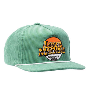 Loser Machine Sunset cap green CAPS Loser Machine Company