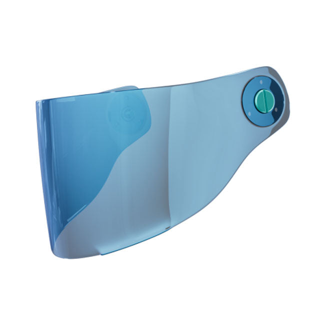 John Doe Set ECE visor blue silver mirror HELMETS John Doe