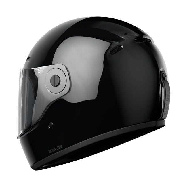 John Doe JD/ONE helmet glossy black HELMETS John Doe
