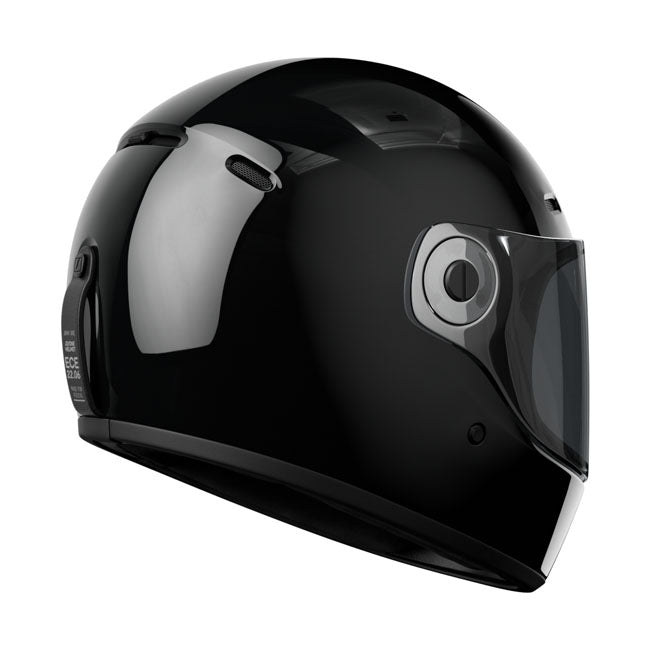 John Doe JD/ONE helmet glossy black HELMETS John Doe