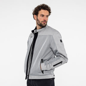 *5 WORKING DAYS EXTRA TRANSIT TIME* John Doe Aero mesh jacket artic white JACKETS MALE John Doe
