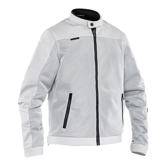 *5 WORKING DAYS EXTRA TRANSIT TIME* John Doe Aero mesh jacket artic white JACKETS MALE John Doe