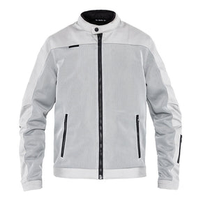 *5 WORKING DAYS EXTRA TRANSIT TIME* John Doe Aero mesh jacket artic white JACKETS MALE John Doe