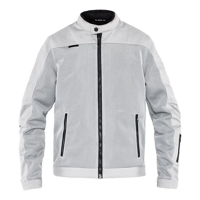 *5 WORKING DAYS EXTRA TRANSIT TIME* John Doe Aero mesh jacket artic white JACKETS MALE John Doe